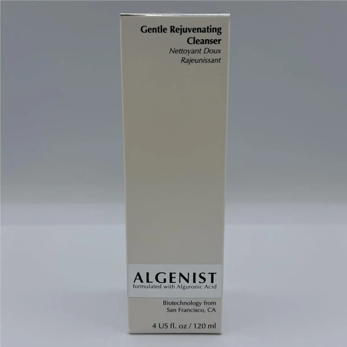 Algenist Gentle Rejuvenating Cleanser 4 oz 120mL Alguronic Acid