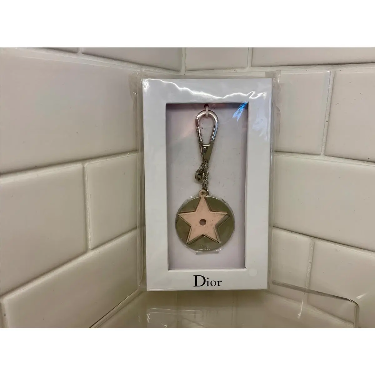 Dior Star Key Chain Bag Charm