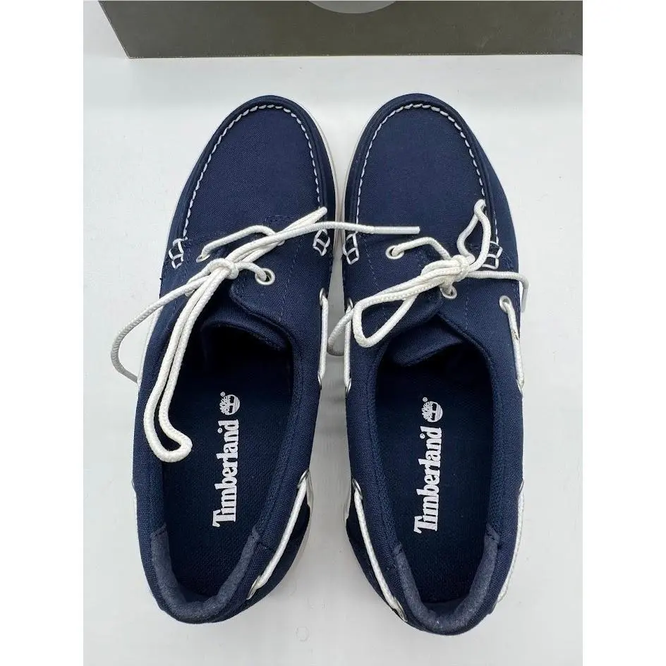 Timberland shoes - Union Wharf 2-Eye Boat Shoe - Blue 2