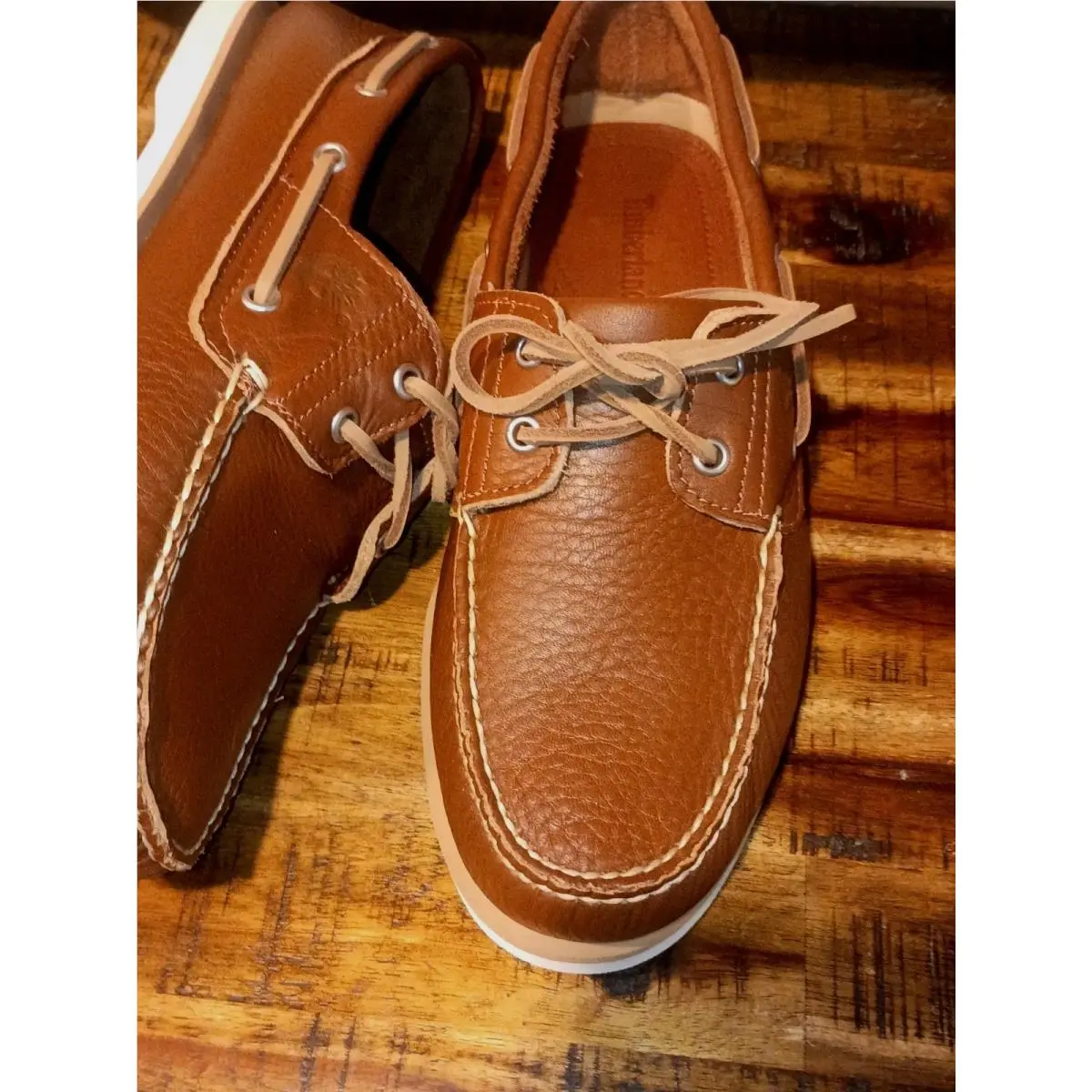 Timberland shoes - Timberland Cedar Bay Boat Shoes - rust 0