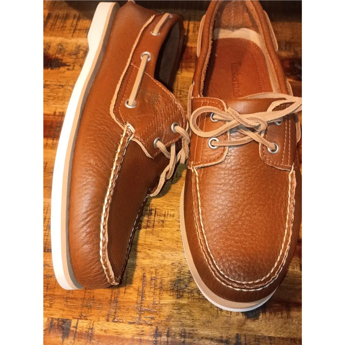 Timberland shoes - Timberland Cedar Bay Boat Shoes - rust 1