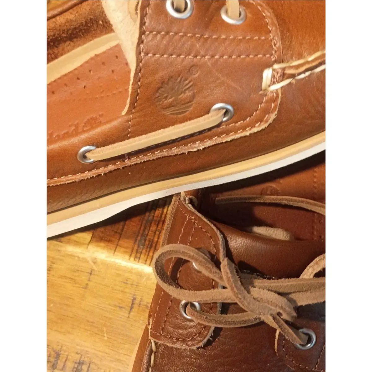 Timberland shoes - Timberland Cedar Bay Boat Shoes - rust 3