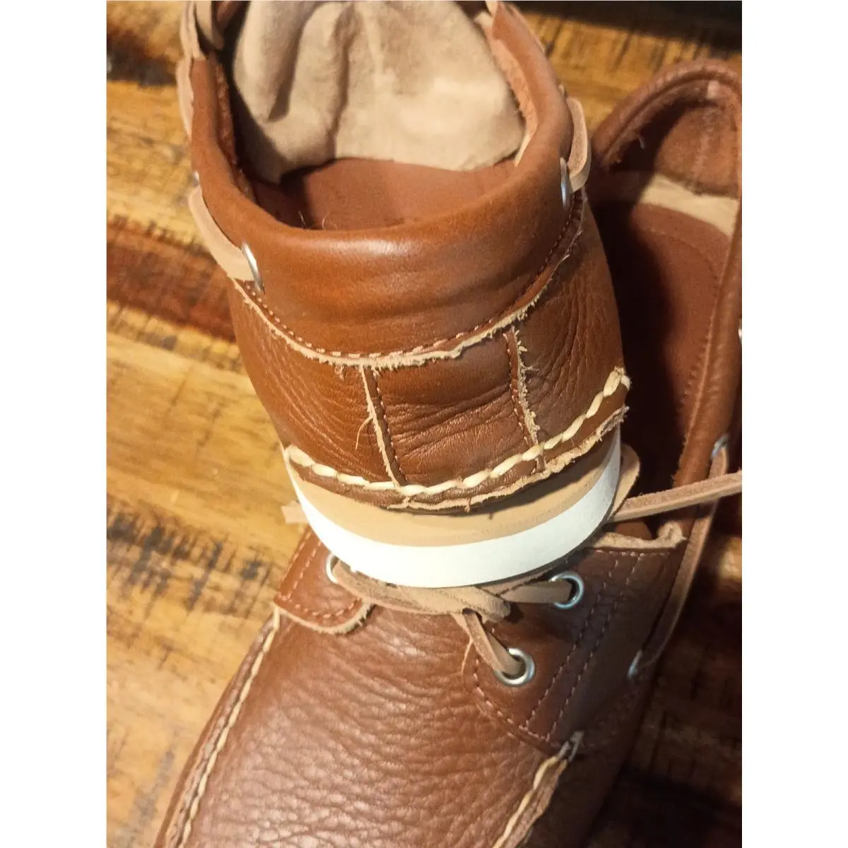 Timberland shoes - Timberland Cedar Bay Boat Shoes - rust 4