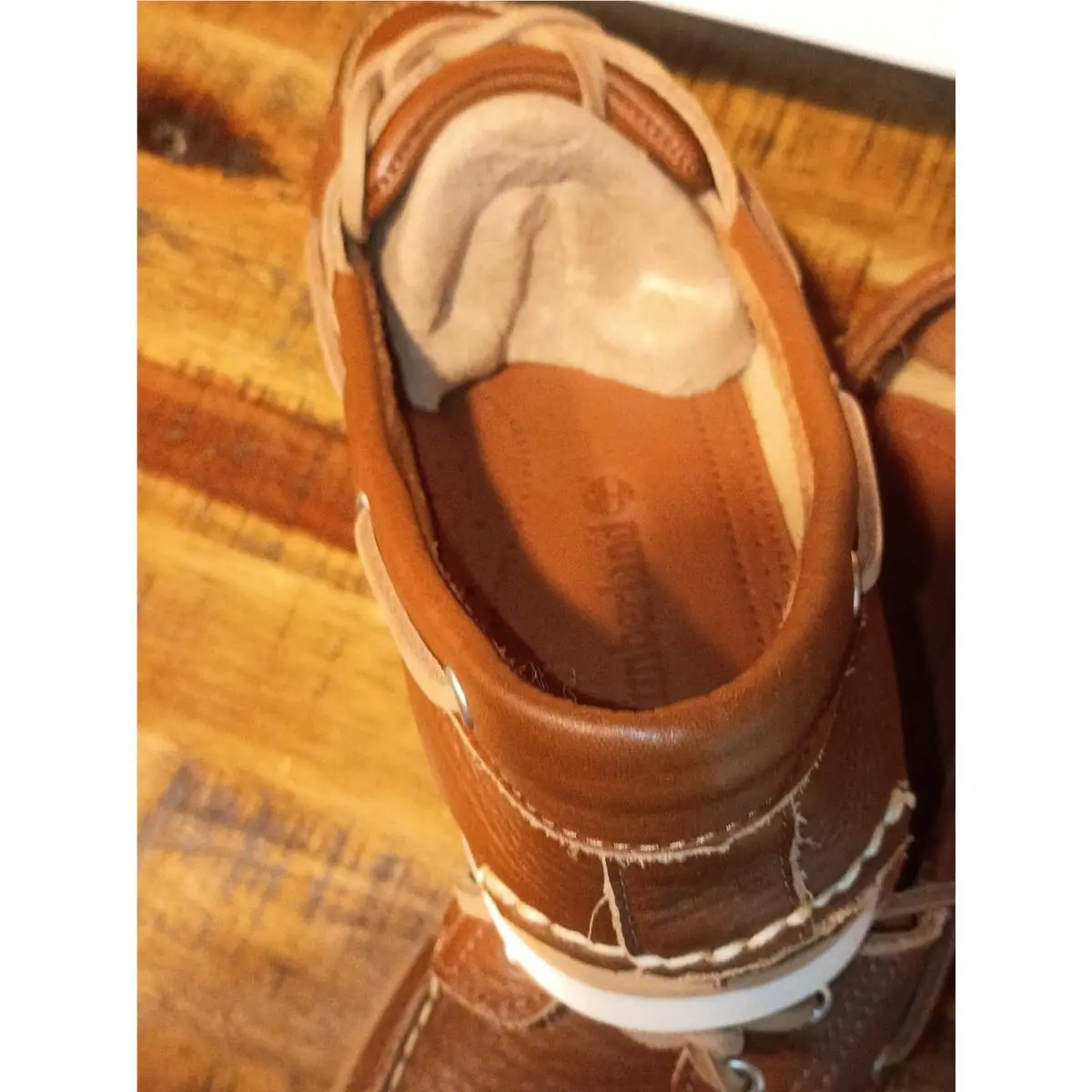 Timberland shoes - Timberland Cedar Bay Boat Shoes - rust 5
