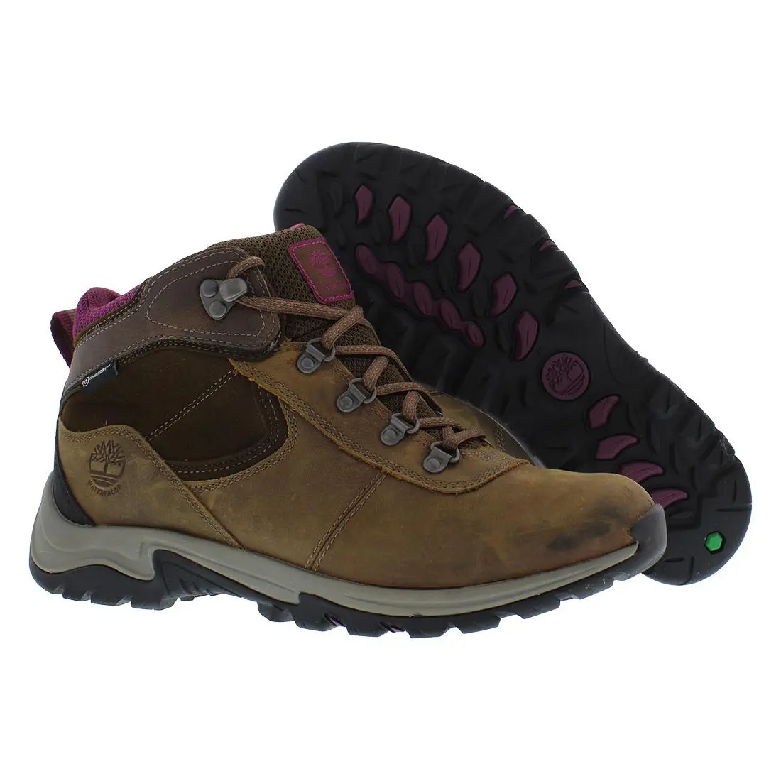 Timberland Mt. Maddsen Mid Waterproof Boot Leather Womens Shoes Size 9.5
