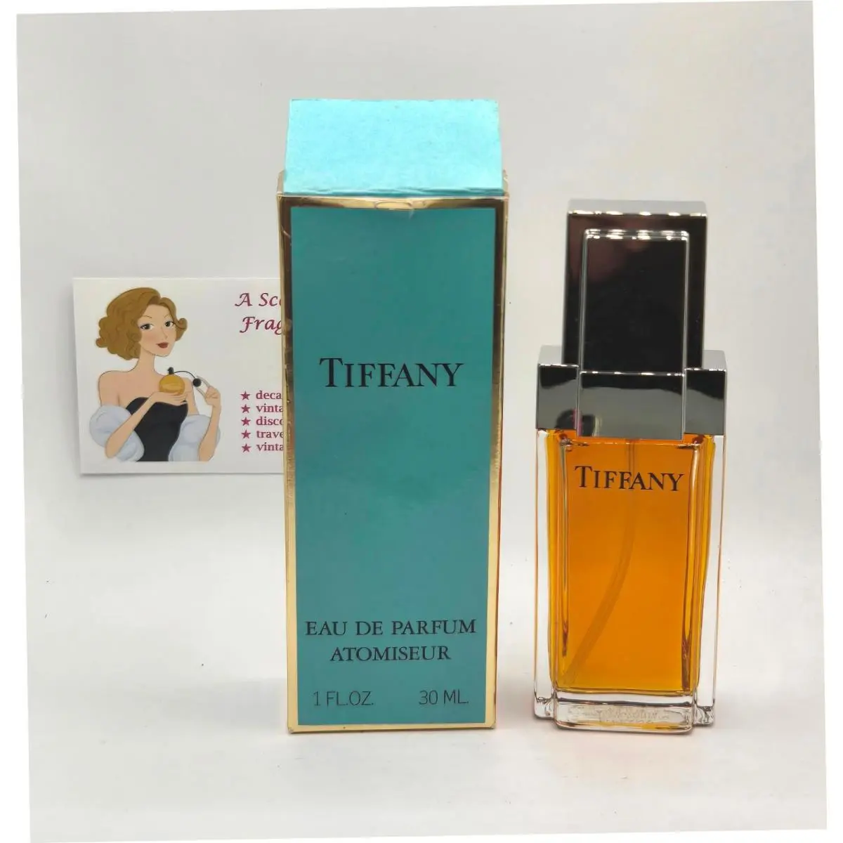 Vintage Tiffany Edp Perfume For Women Spray 1 fl oz 30 ml