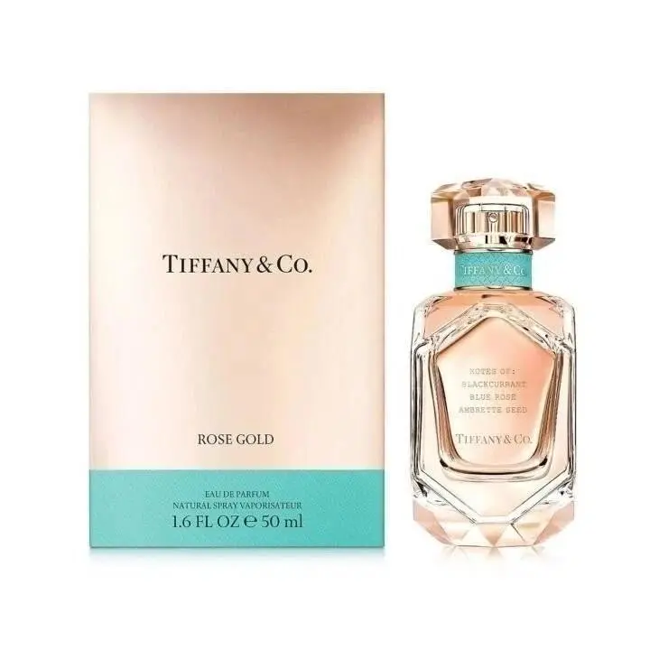 Tiffany CO Rose Gold 1.6 OZ Eau DE Parfum Spray Womens Perfume Bent Box