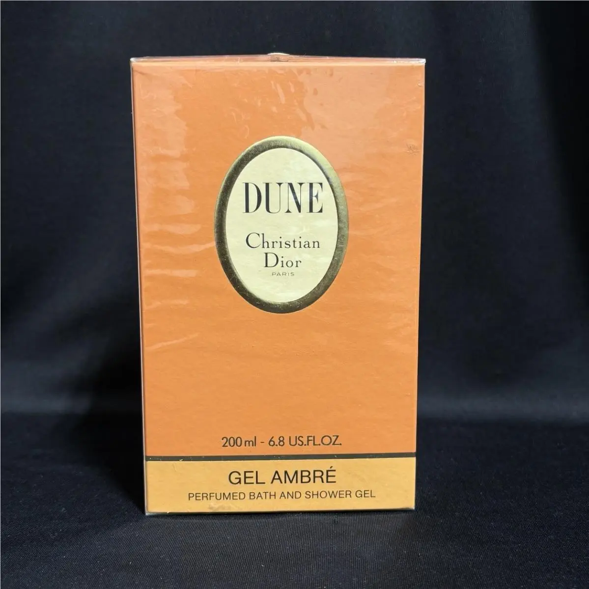 Vintage Christian Dior Dune Gel Ambre Bath Shower Gel 200ml 6.8oz
