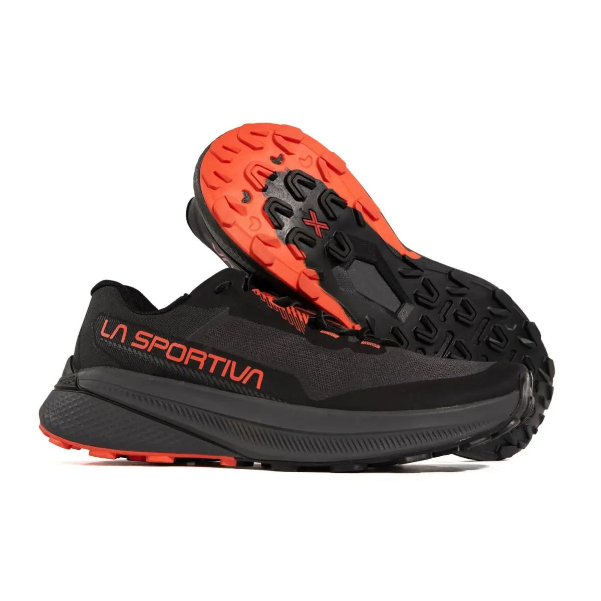 Lasportiva shoes - ATHLETIC - ATHLETIC - Athletic - Carbon/Cherry Tomato (UPC: 801216783622) 4