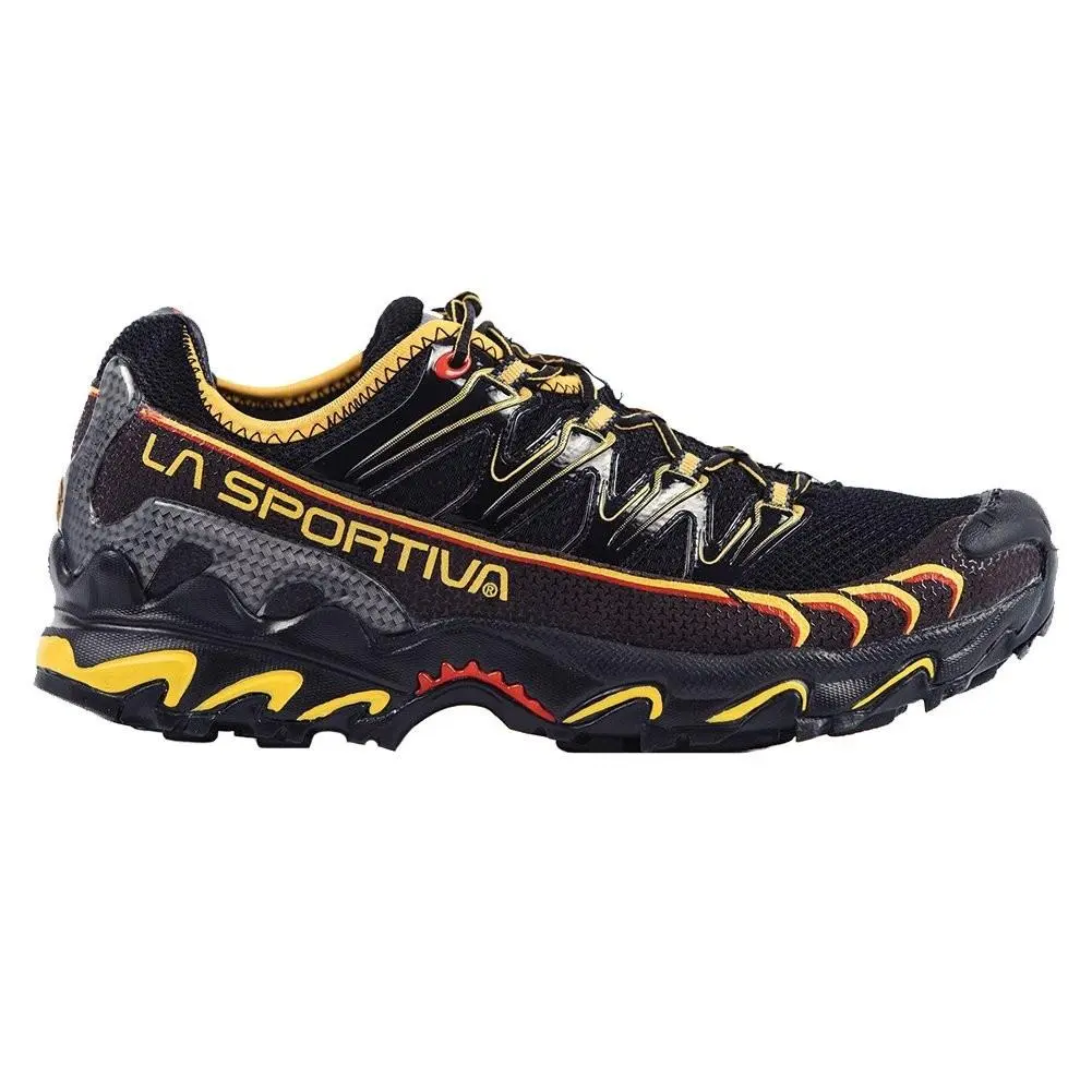 Size 8.5+ - La Sportiva Men`s Ultra Raptor Trail Running Shoe Black/yellow