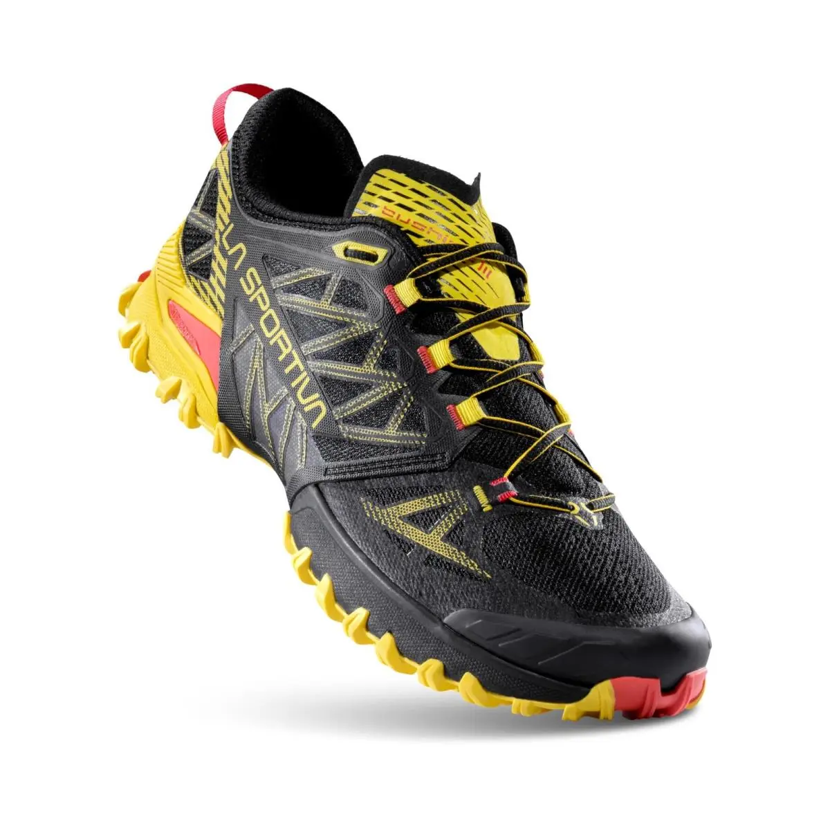 Size 8 - La Sportiva Mens Bushido Iii Black/yellow 56S999100 Mountain Running