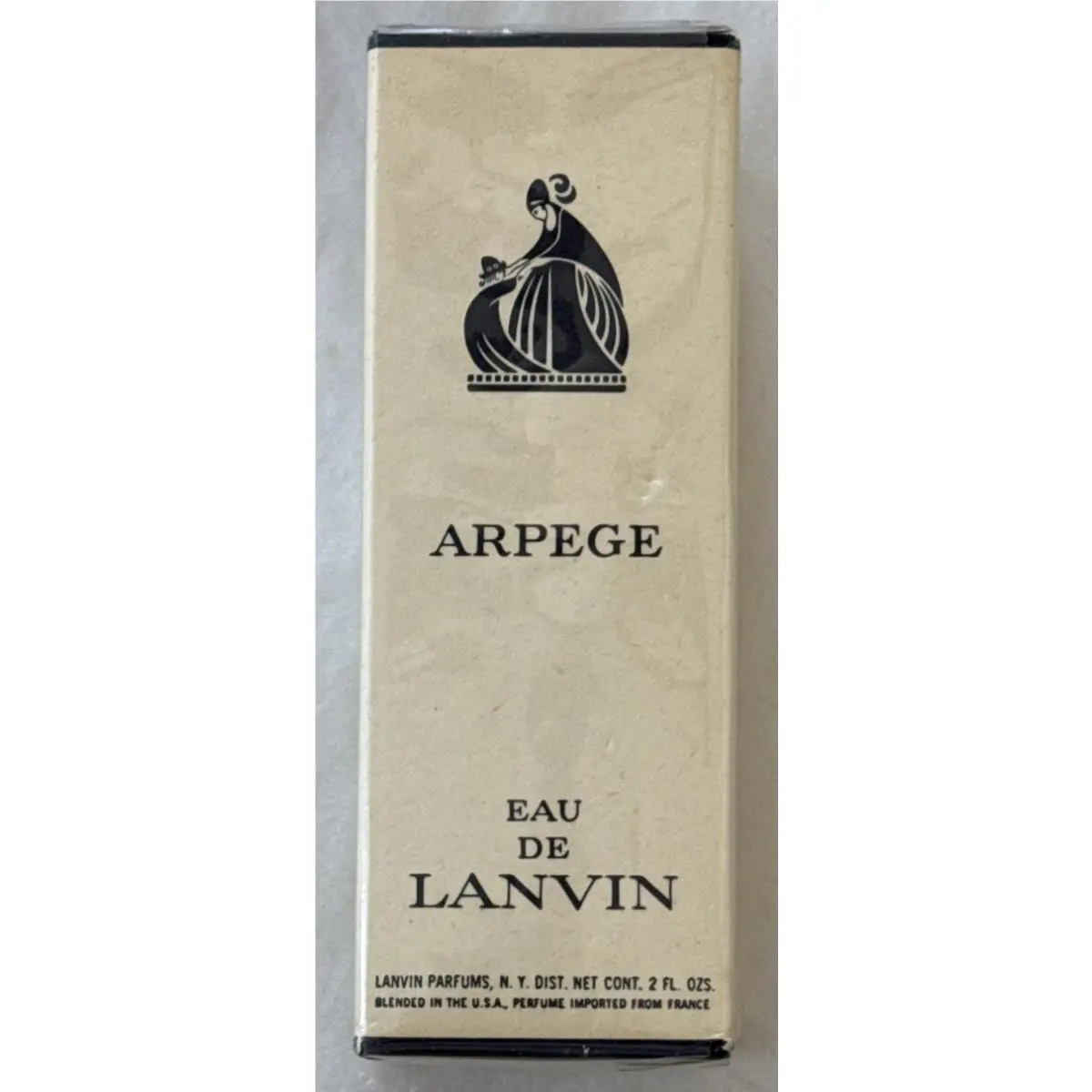 Vintage Arpege Eau DE  Rare 2 OZ Splash Perfume Old Formula by Lanvin