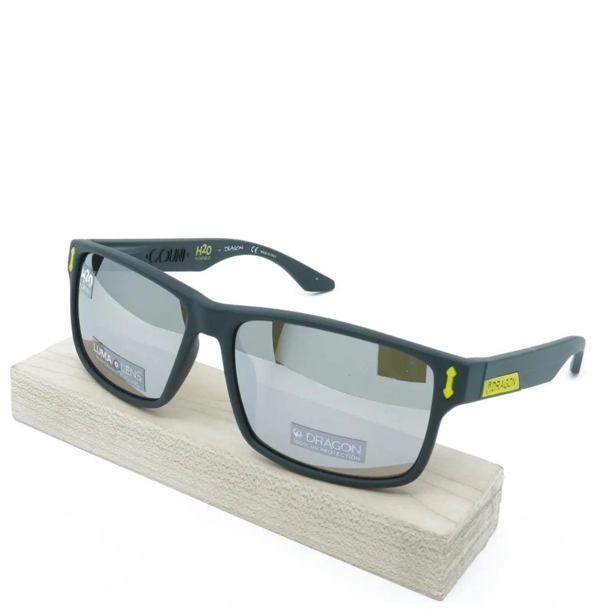 42041-035 Mens Dragon Alliance Count LL MI H2O Polarized Sunglasses