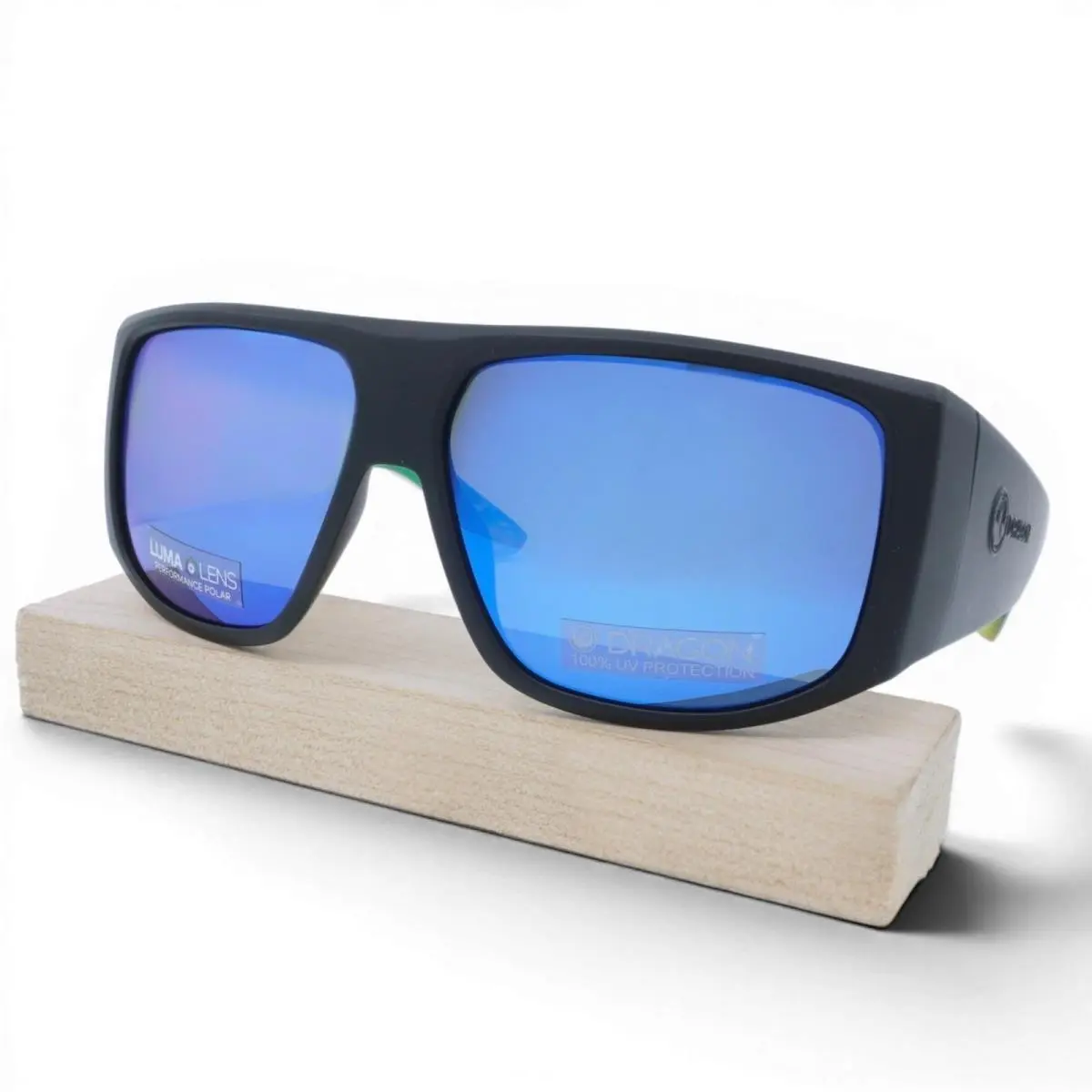 DR125S-007 Unisex Dragon Fin Clark Little Polarized Sunglasses by Dragon Alliance