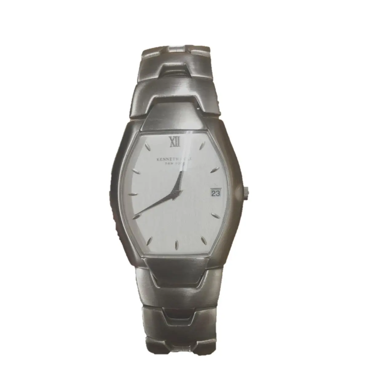 Kenneth Cole New York Men`s Diamond Shaped Stainless Steel Watch KC3206