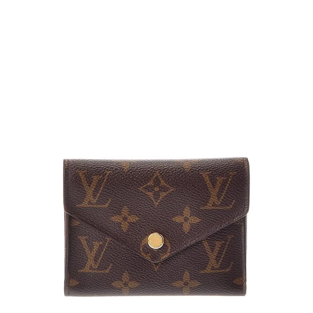 Brown Monogram Coated Canvas Victorine Wallet by Louis Vuitton