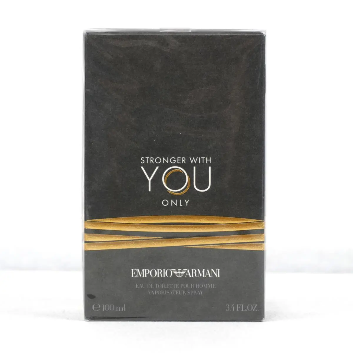 Stronger with You Only  Men`s Eau de Toilette Spray 3.4 Fl Oz by Emporio Armani
