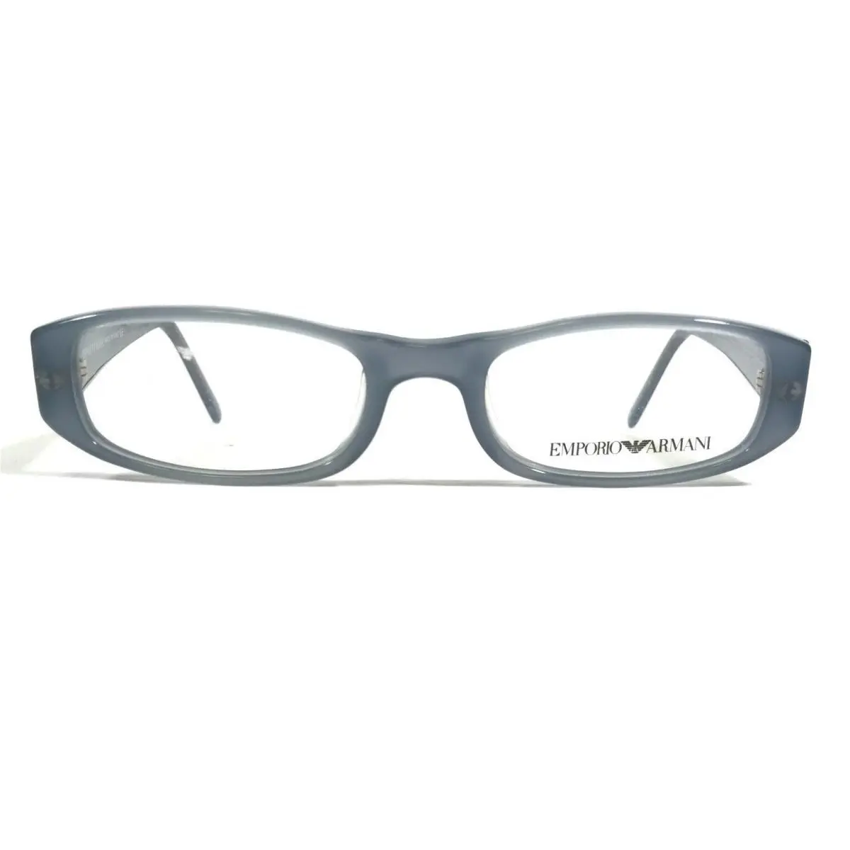 Eyeglasses Frames 566 270 Blue Rectangular Full Rim 48-18-135 by Emporio Armani