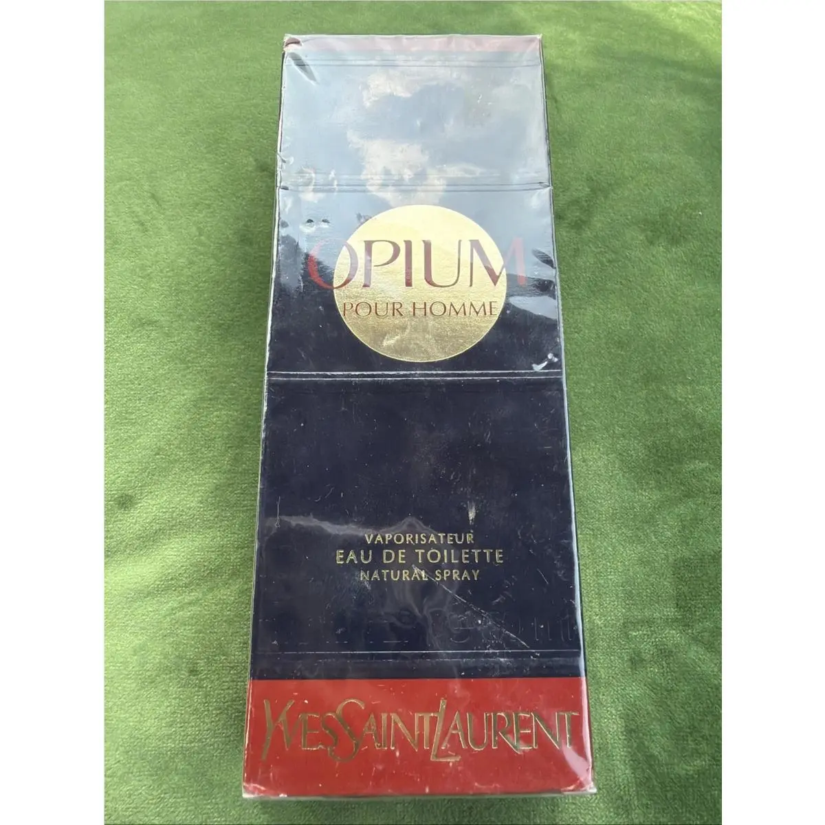Vintage Ysl Opium Pour Homme Edt 1.6 oz 50ml Yves Saint Laurent Htf