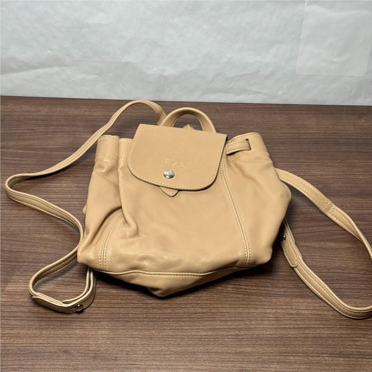 Le Pliage Cuir XS Mini Leather Backpack by Longchamp