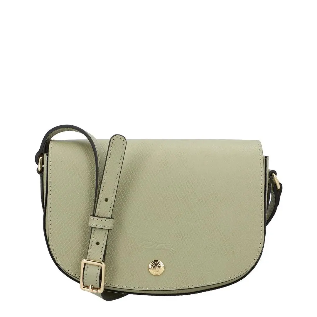 Epure Small Leather Crossbody Women`s Green by Longchamp