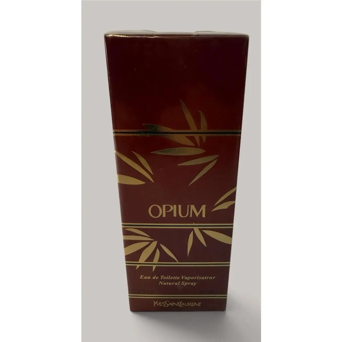 Yves Saint Laurent Vintage Ysl Opium Eau de Toilette 3.3 oz 100ml Made in France