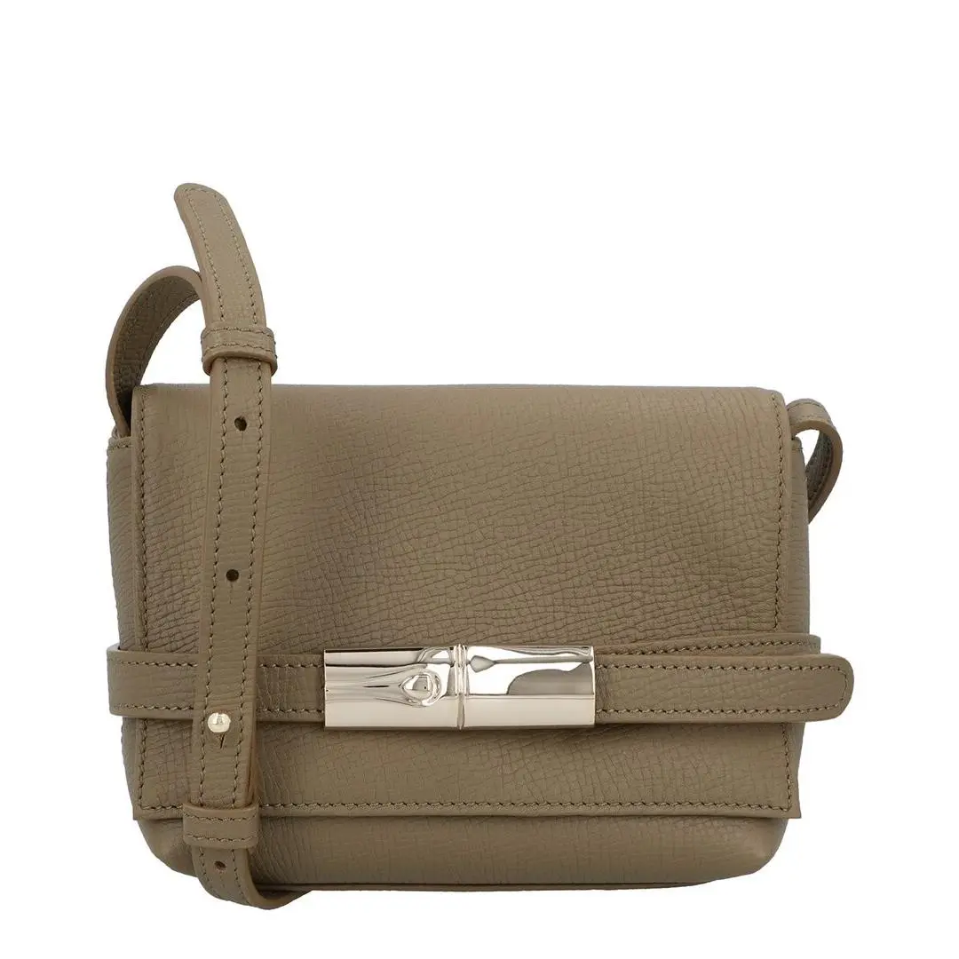 Longchamp Le Smart Small Leather Crossbody Women`s Green