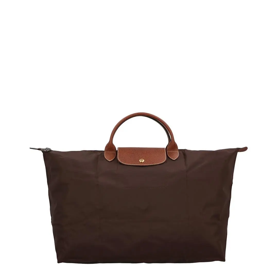 NA Le Pliage Large Canvas Travel Bag Women`s Brown by Longchamp