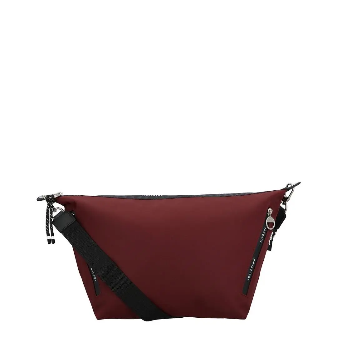 Le Pliage Energy Canvas Crossbody Women`s Red by Longchamp