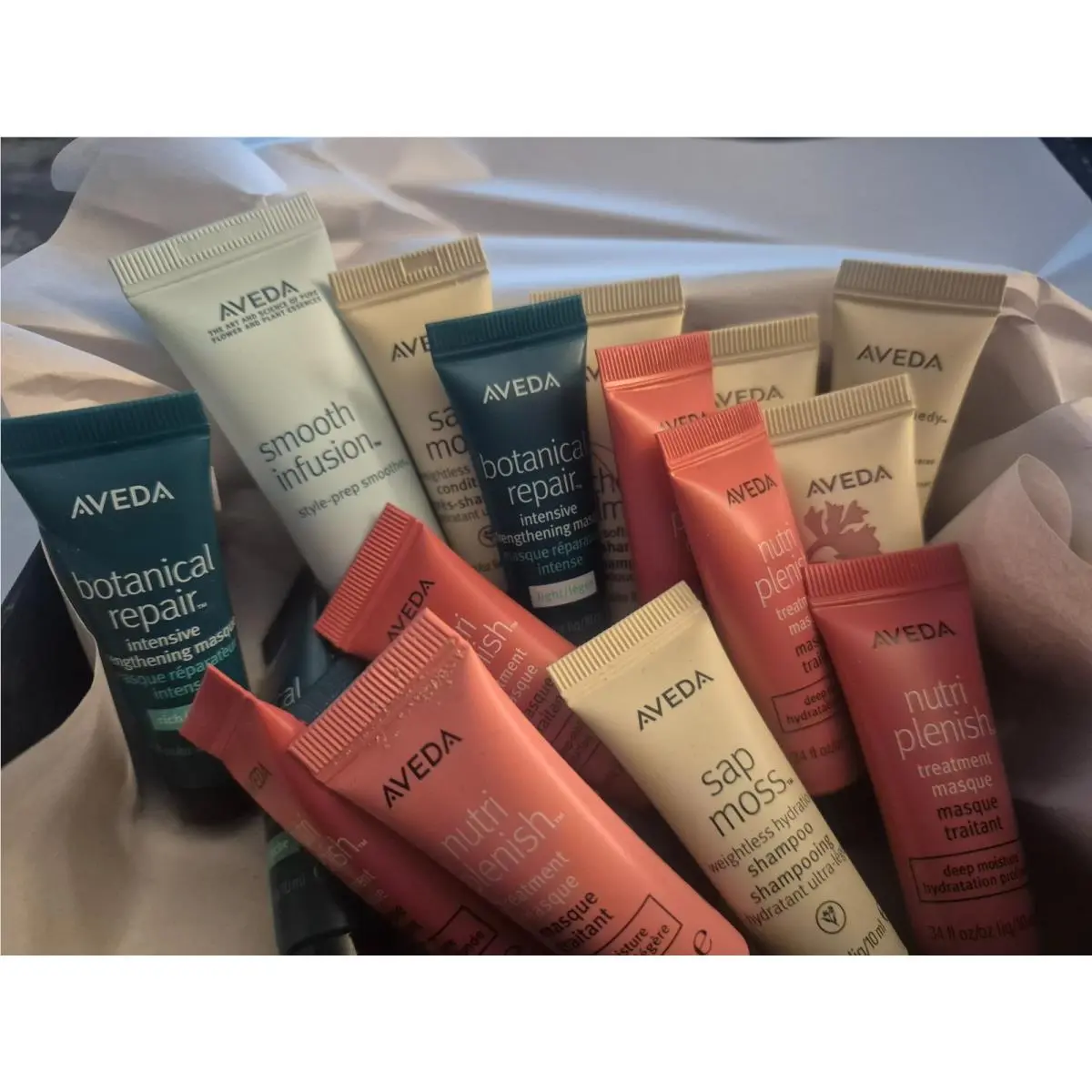 19 Piece Lot Lotion Nutri Plenish Botanical Repair Conditioner Patchouli by Aveda