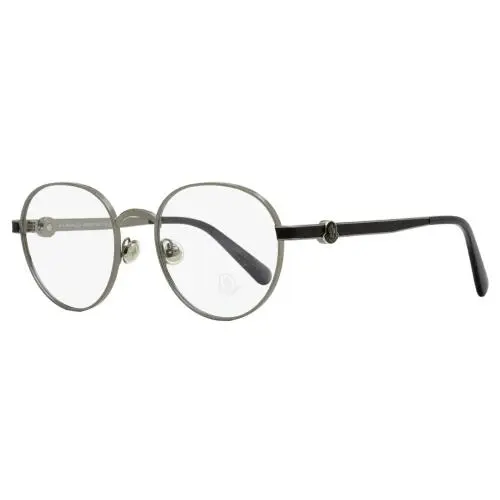 Round Eyeglasses ML5179 008 Gunmetal/gray 51mm by Moncler