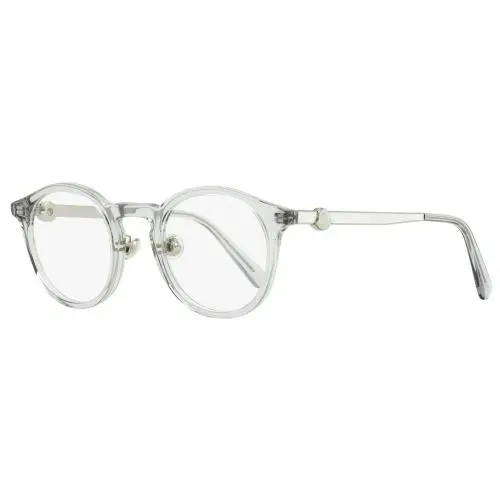 Round Eyeglasses ML5175H 020 Transparent Gray 49mm by Moncler