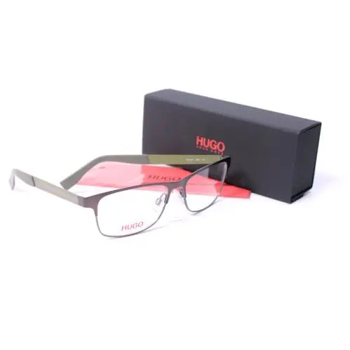 Hugo Boss HG0247 Xmh Eyeglasses Gunmetal Size: 56 - 16 - 140