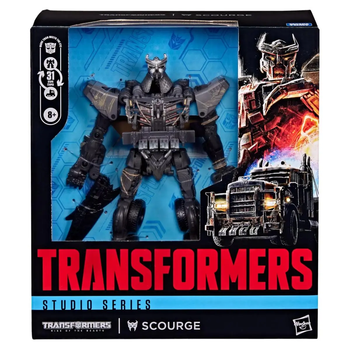 Hasbro Transformers Studio Series Leader Class Rise of The Beasts Scourge Figure