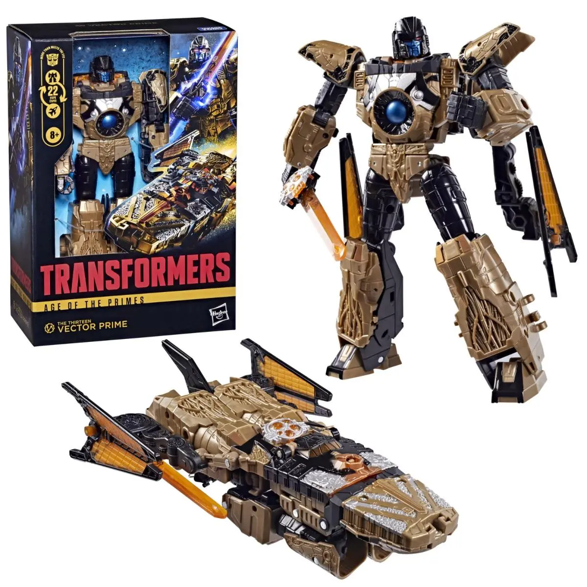 Transformers Age of The Primes Voyager Class The Thirteen Vector Prime Figure