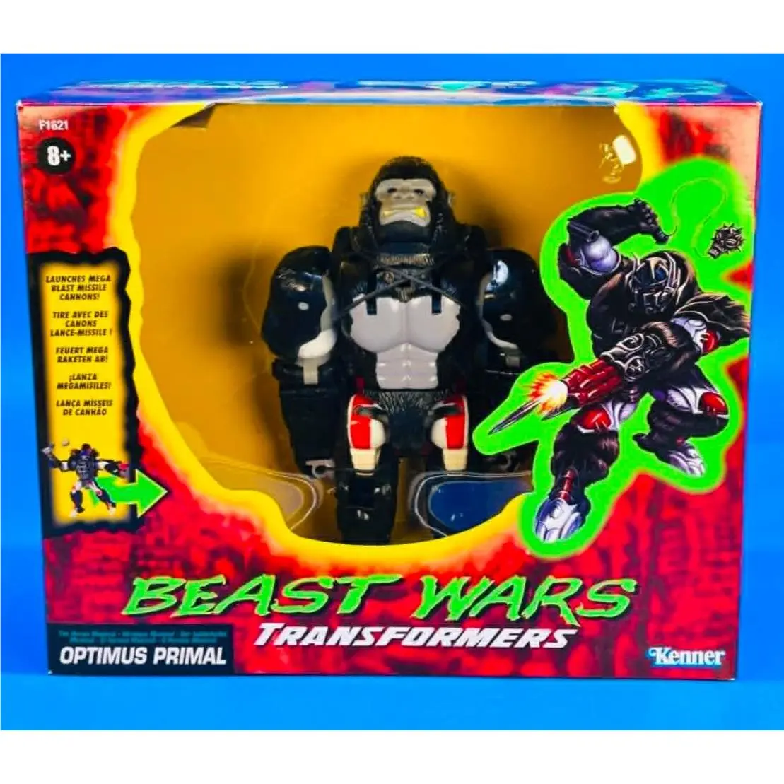Optimus Primal Transformers Beast Wars Action Figures Mib