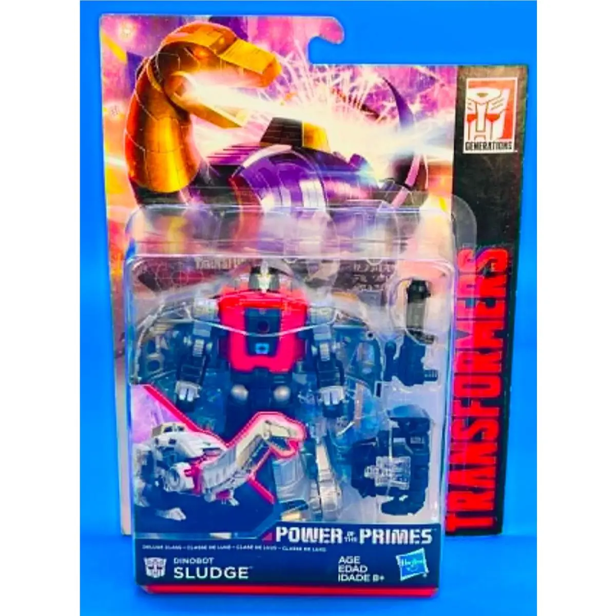 Transformers Power of The Primes Sludge Dinobot Deluxe Hasbro
