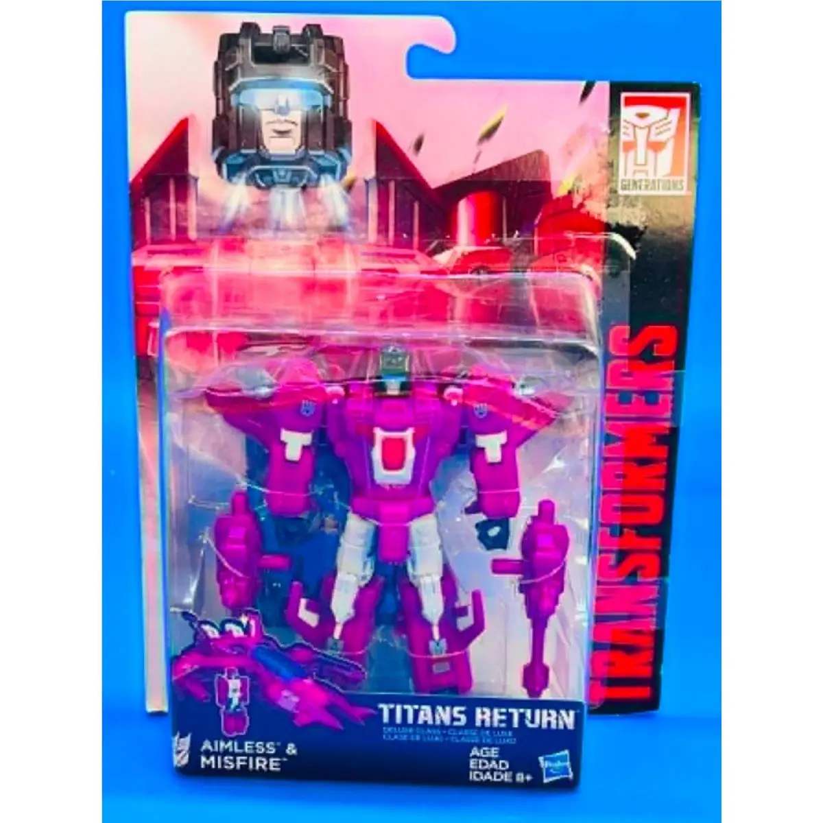 Transformers Titans Return Misfire Deluxe Aimless Moc 2016 Decepticon