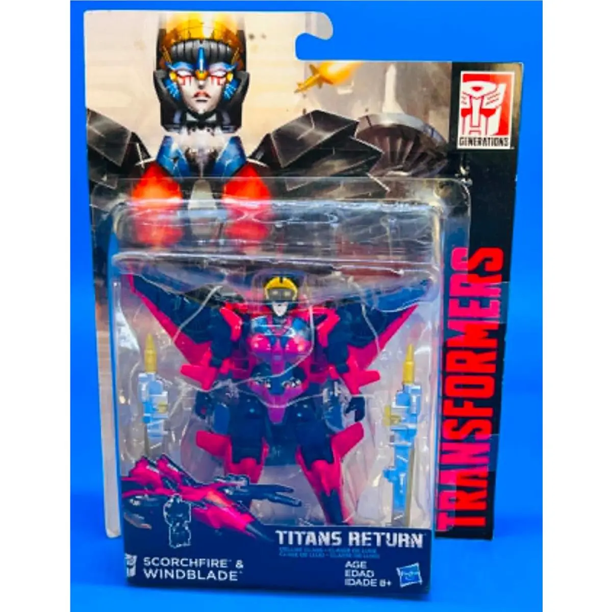 Transformers Titans Return Deluxe Windblade 2017 Rare Moc