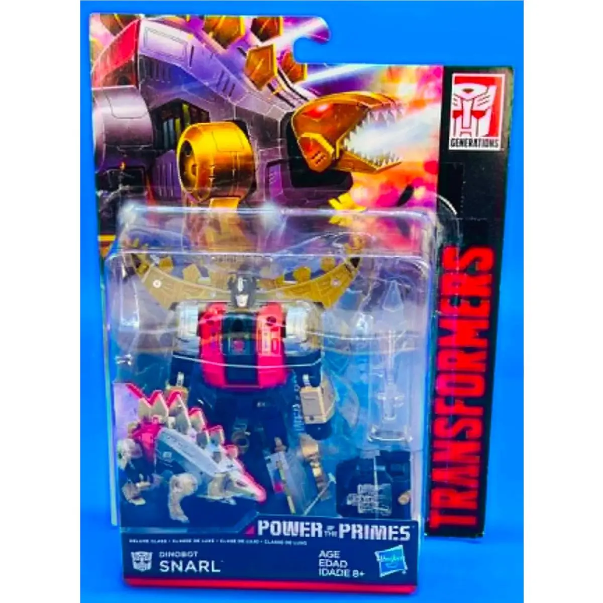 Transformers Generation Power Of The Primes Deluxe Class 2017 Dinobot Snarl