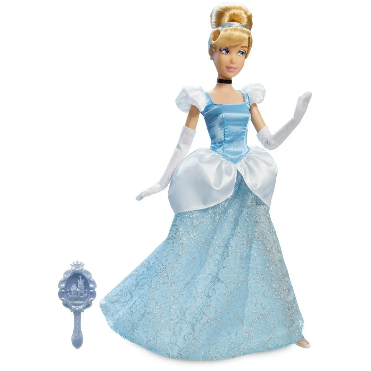 Disney Princess Classic Cinderella 11.5-Inch Doll with Brush