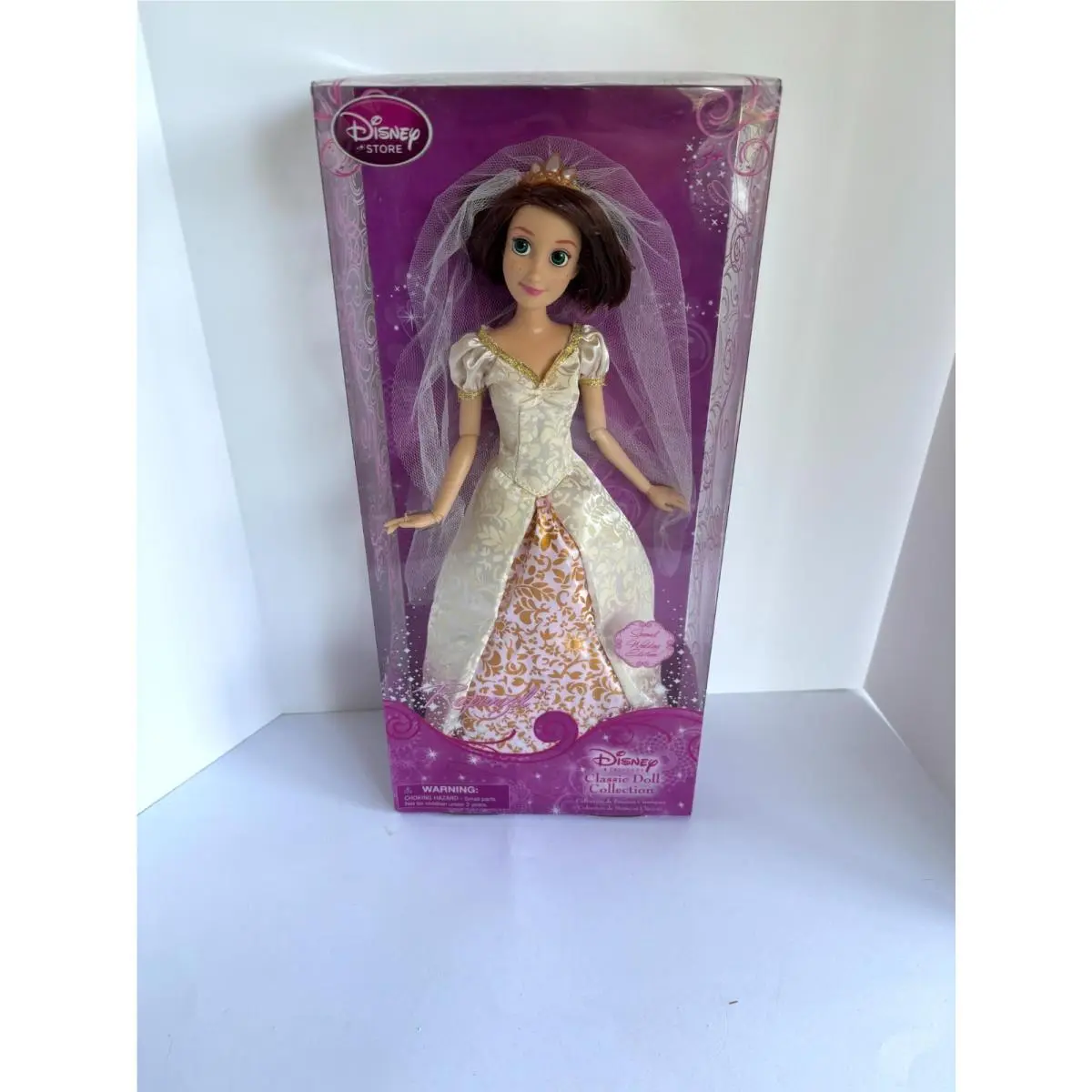 Disney Store Classic Doll Collection Princess Rapunzel Special Wedding Edition
