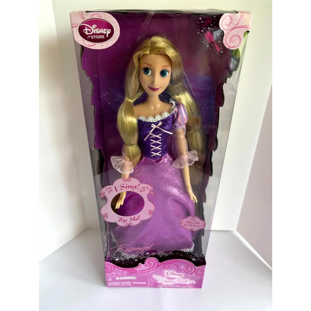 Disney Princess Tangled Rapunzel Singing Doll When Will my Life Begin 17 Tall