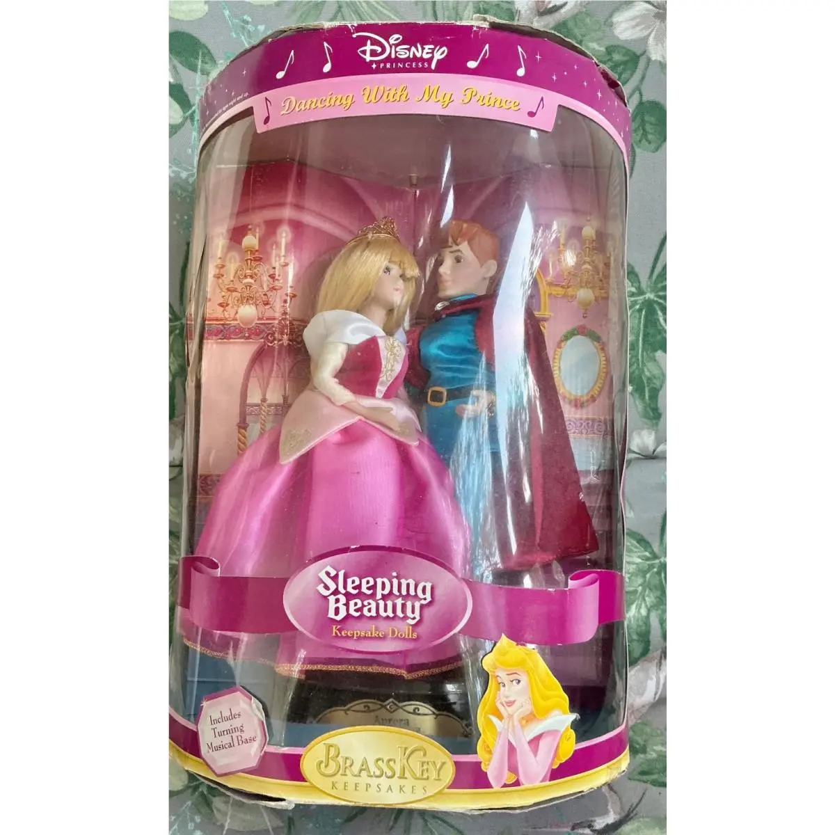 Vintage Disney Princess Dancing with My Prince Sleeping Beauty Dolls 2004