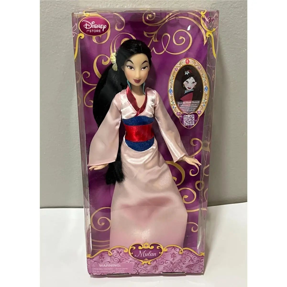 12 Disney Store Classic Princess Mulan Doll 2013