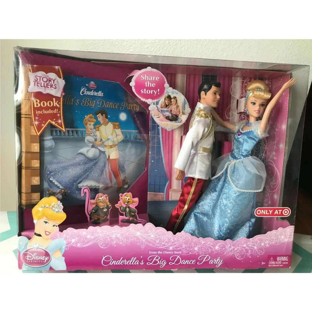 Disney Cinderella’s Big Dance Party Story Tellers Collection Prince Charming