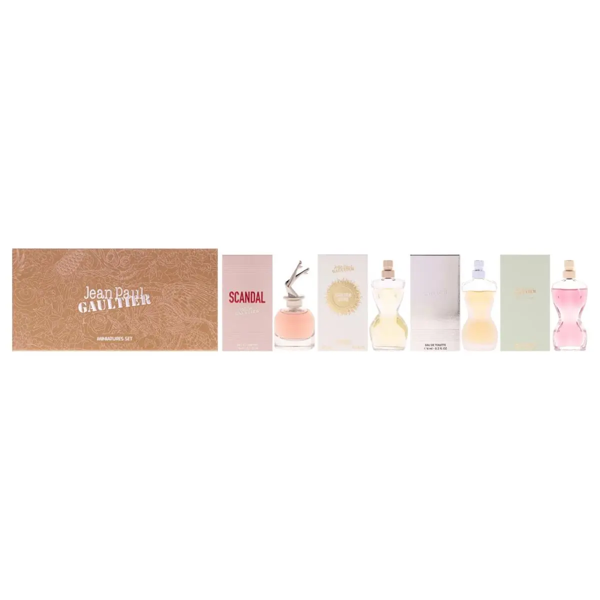 Jean Paul Gaultier Miniatures Set For Women - 4 Pc Gift Set