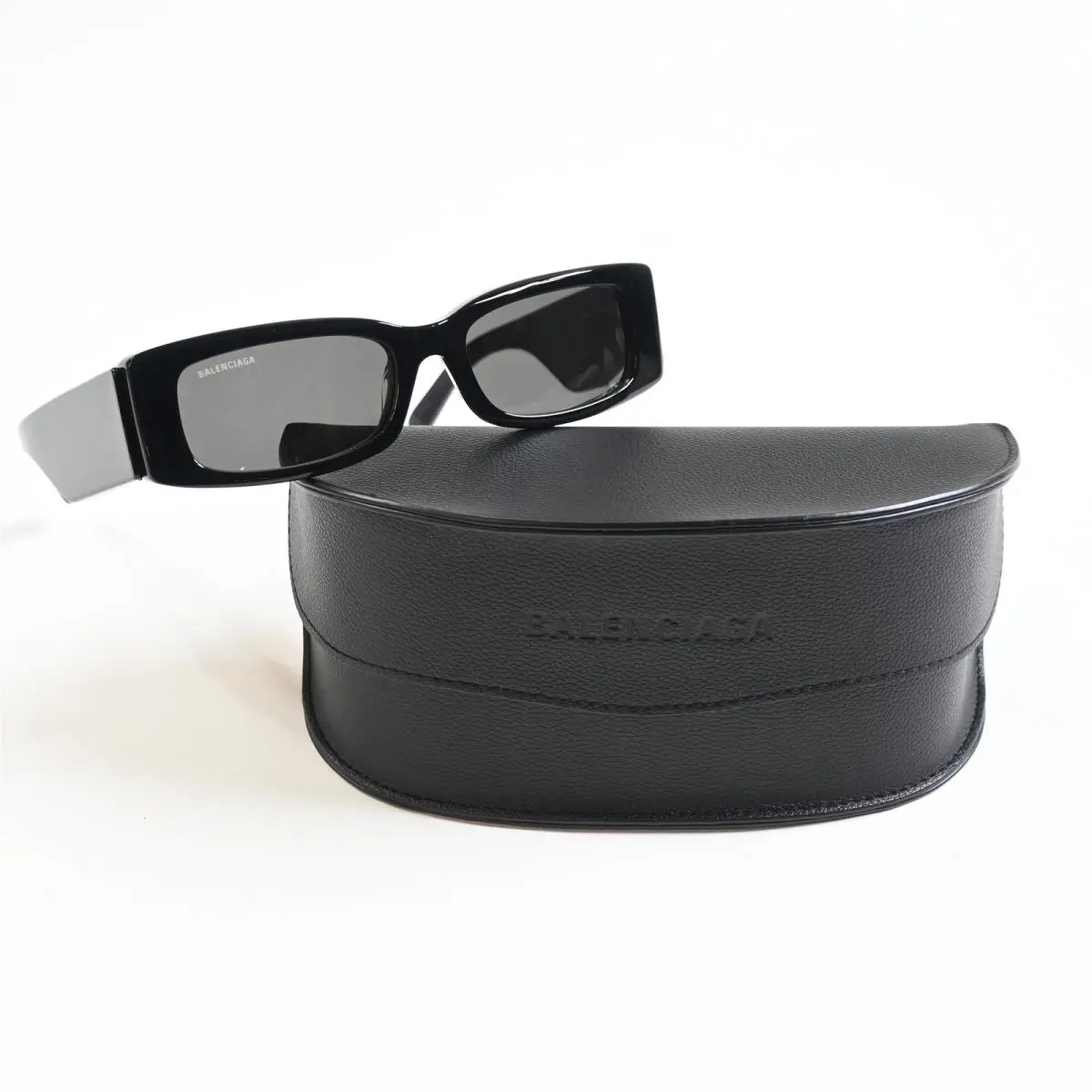 Balenciaga BB0260S 001 Womens Sunglasses Black/gray 56mm