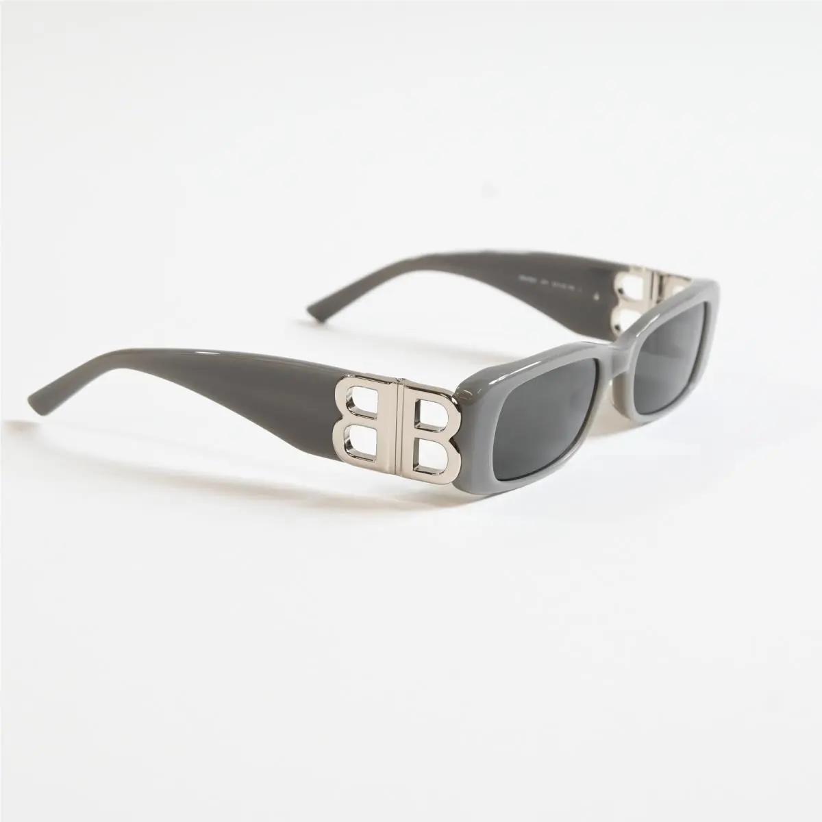 Balenciaga BB0096S 014 Womens Sunglasses Gray/silver 51mm