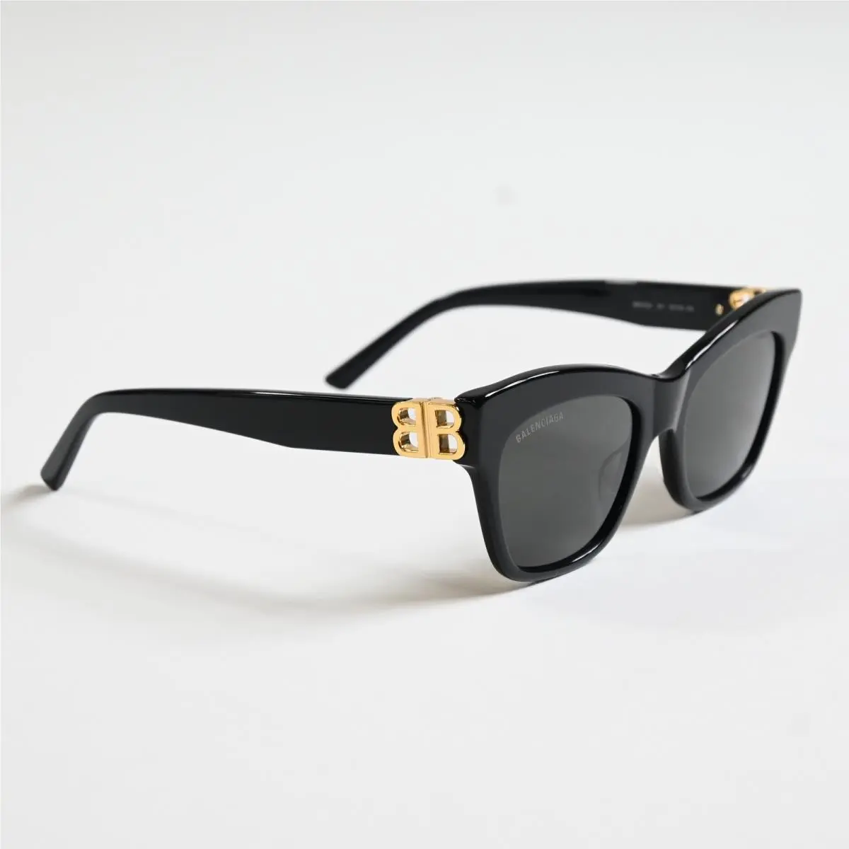 Balenciaga BB0132S 001 Womens Sunglasses Black/gray 53mm
